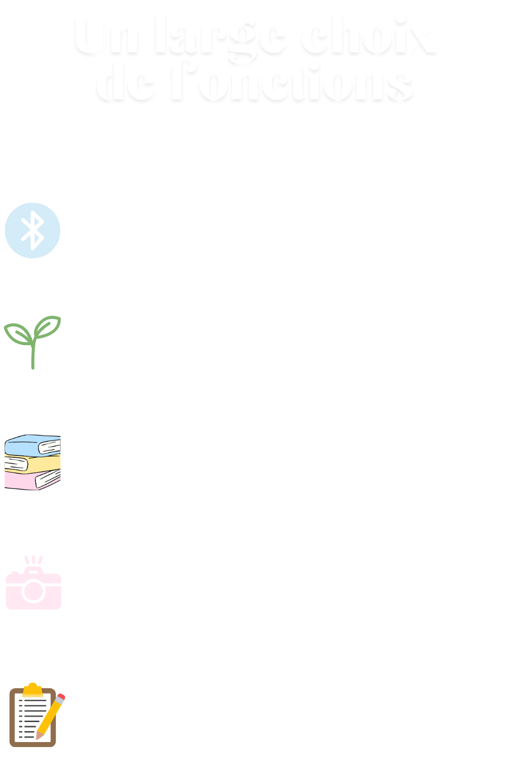 Imprimante Minette Rose
